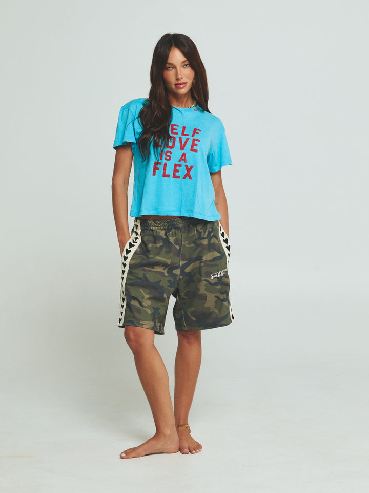 THE RAVING HEARTS SHORTS - CAMO