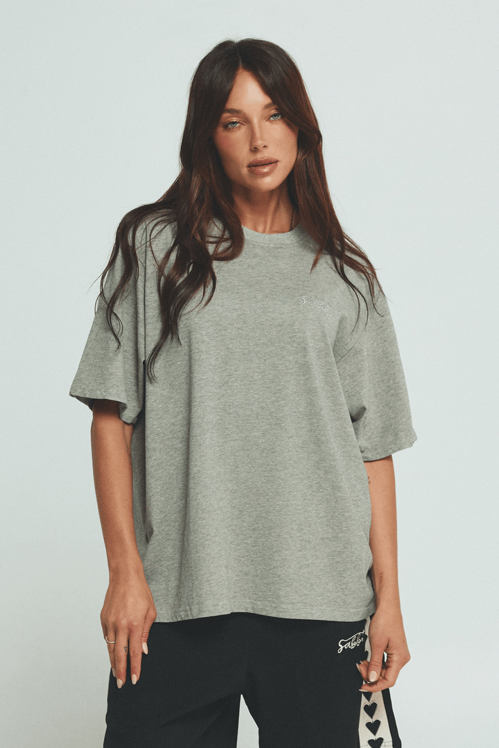 THE REGULAR FIT TEE - GREY MARLE