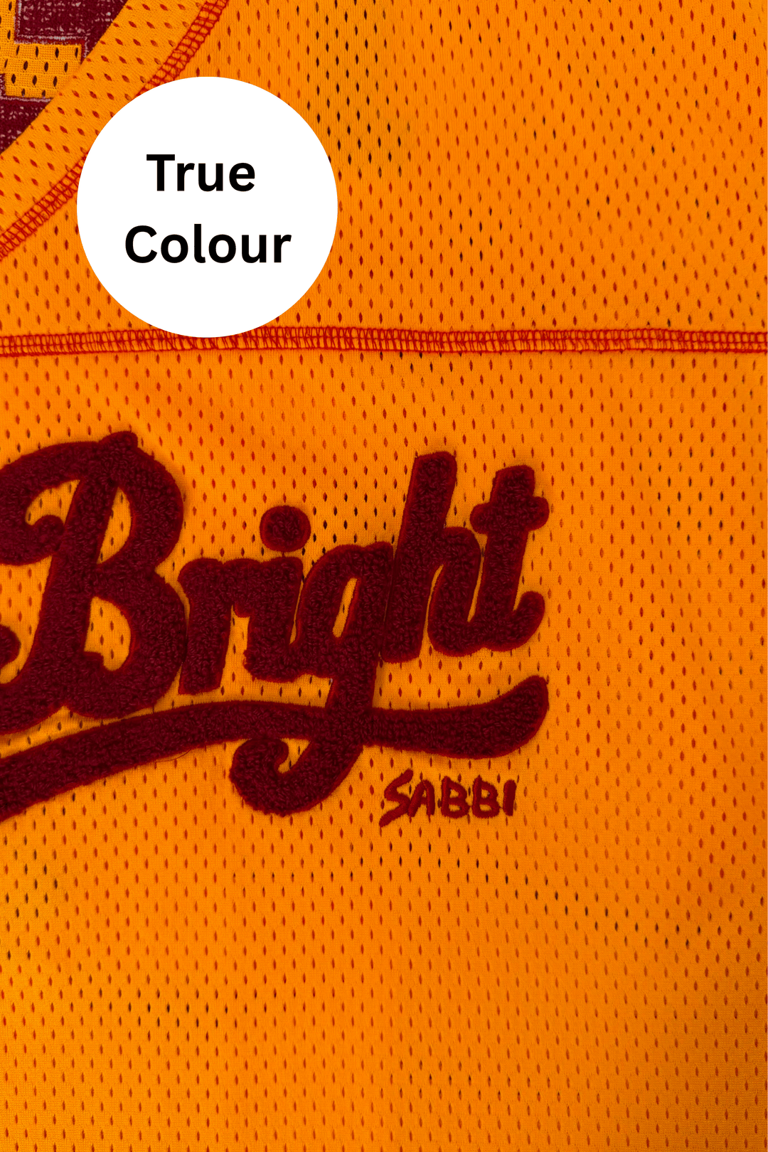 THE SHINE BRIGHT MESH TEE - YELLOW