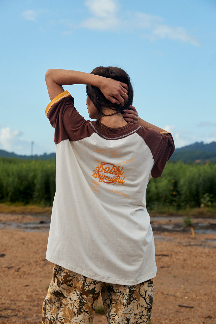THE VERY OVERSIZED LUCKY DUCK RAGLAN TEE
