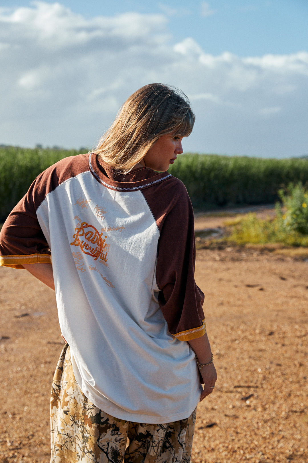 THE VERY OVERSIZED LUCKY DUCK RAGLAN TEE