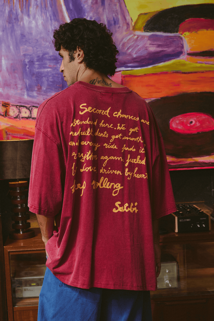 THE VERY OVERSIZED YOU ARE ELECTRIC TEE