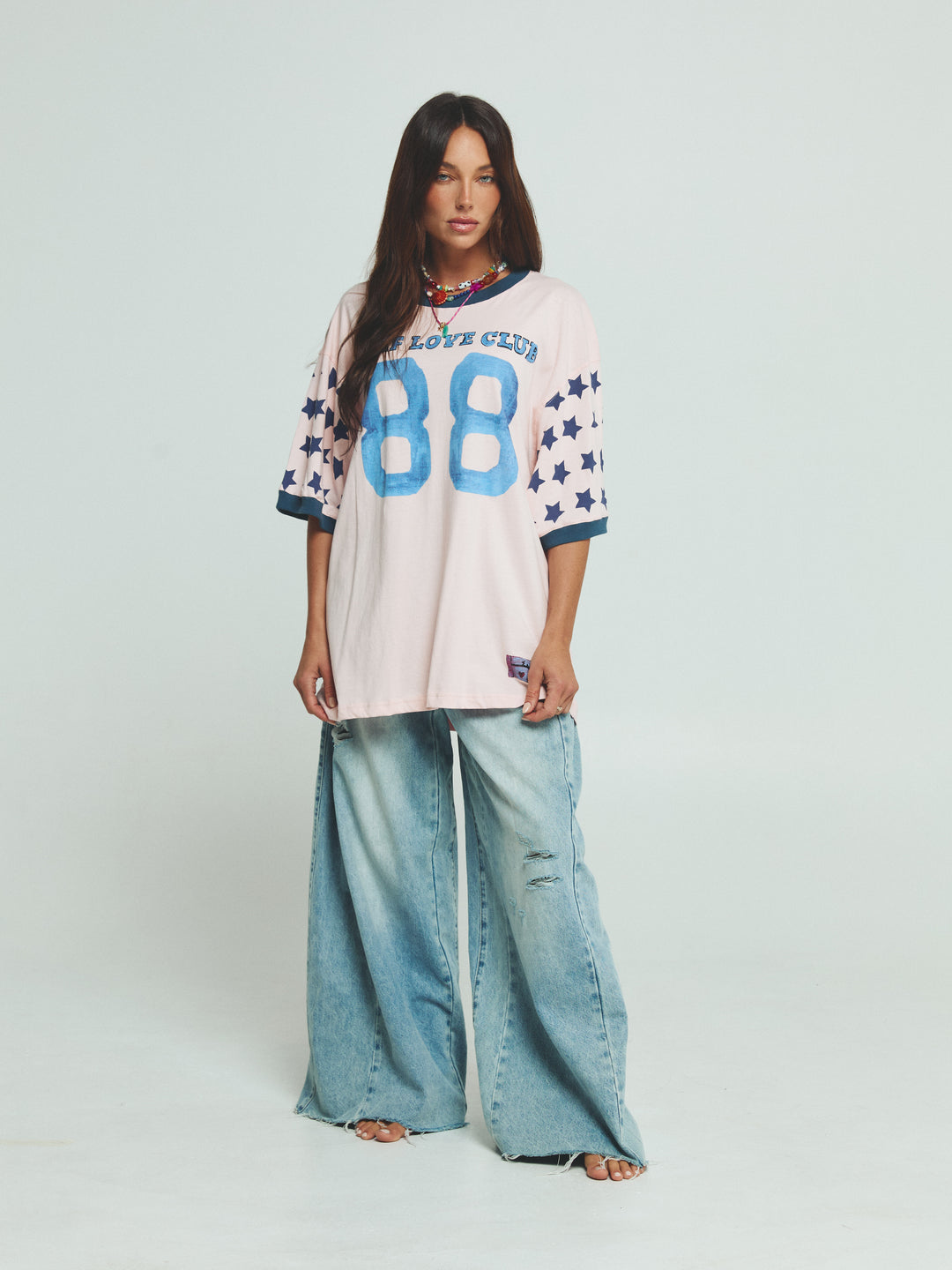 THE VERY OVERSIZED YOU CUTE TEE - PINK