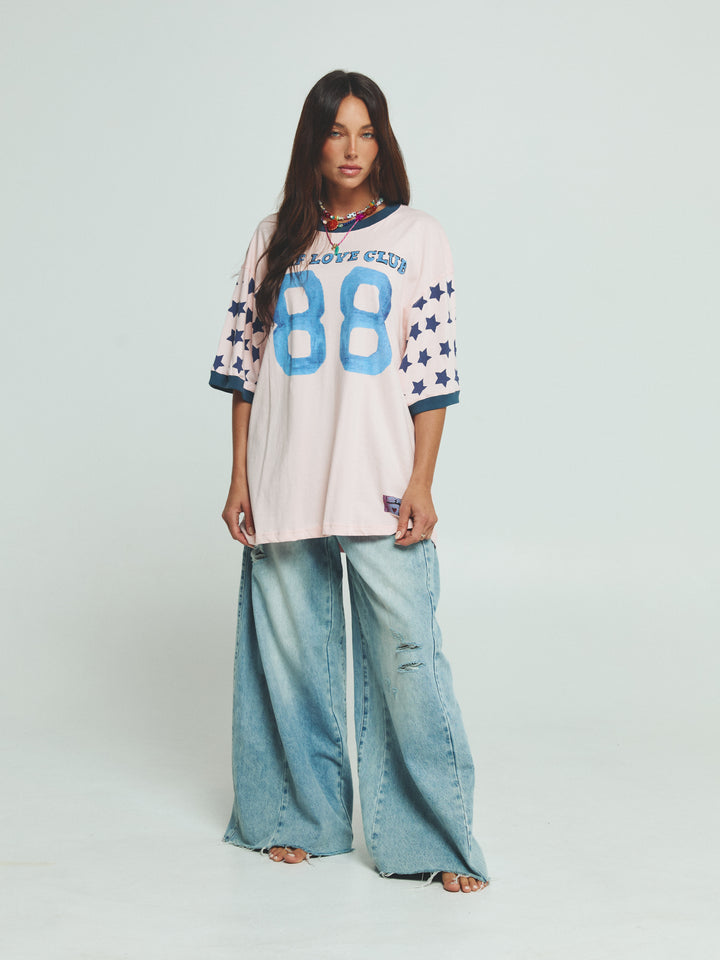 THE VERY OVERSIZED YOU CUTE TEE - PINK