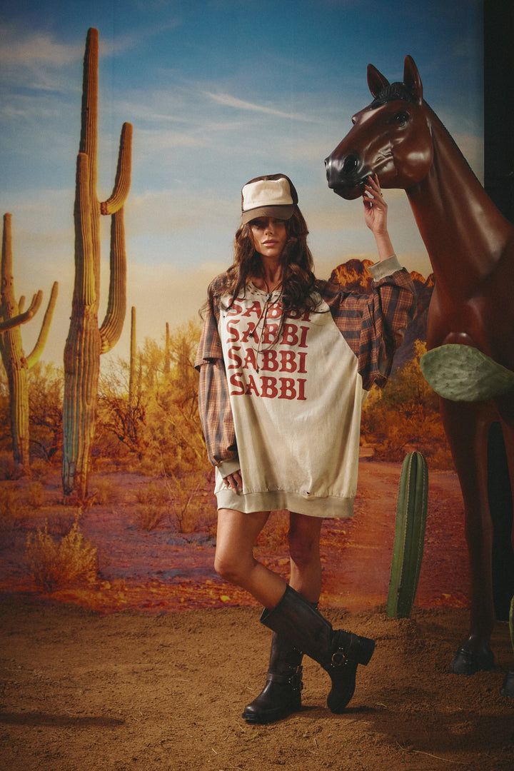 THE VINTAGE ROADHOUSE LONG SLEEVE TEE