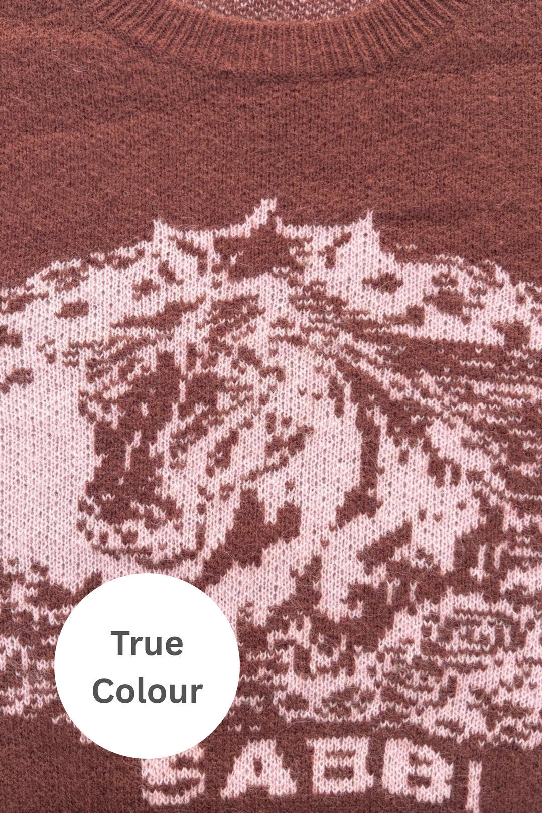 THE WHO THE BUCK CARES KNIT JUMPER