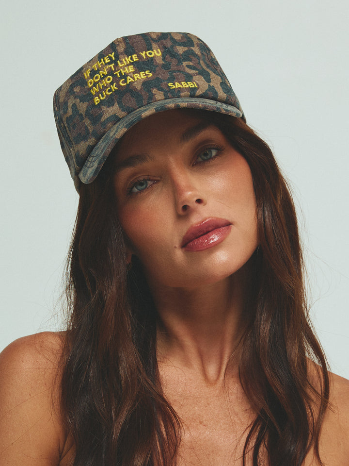 THE WHO THE BUCK CARES CAP