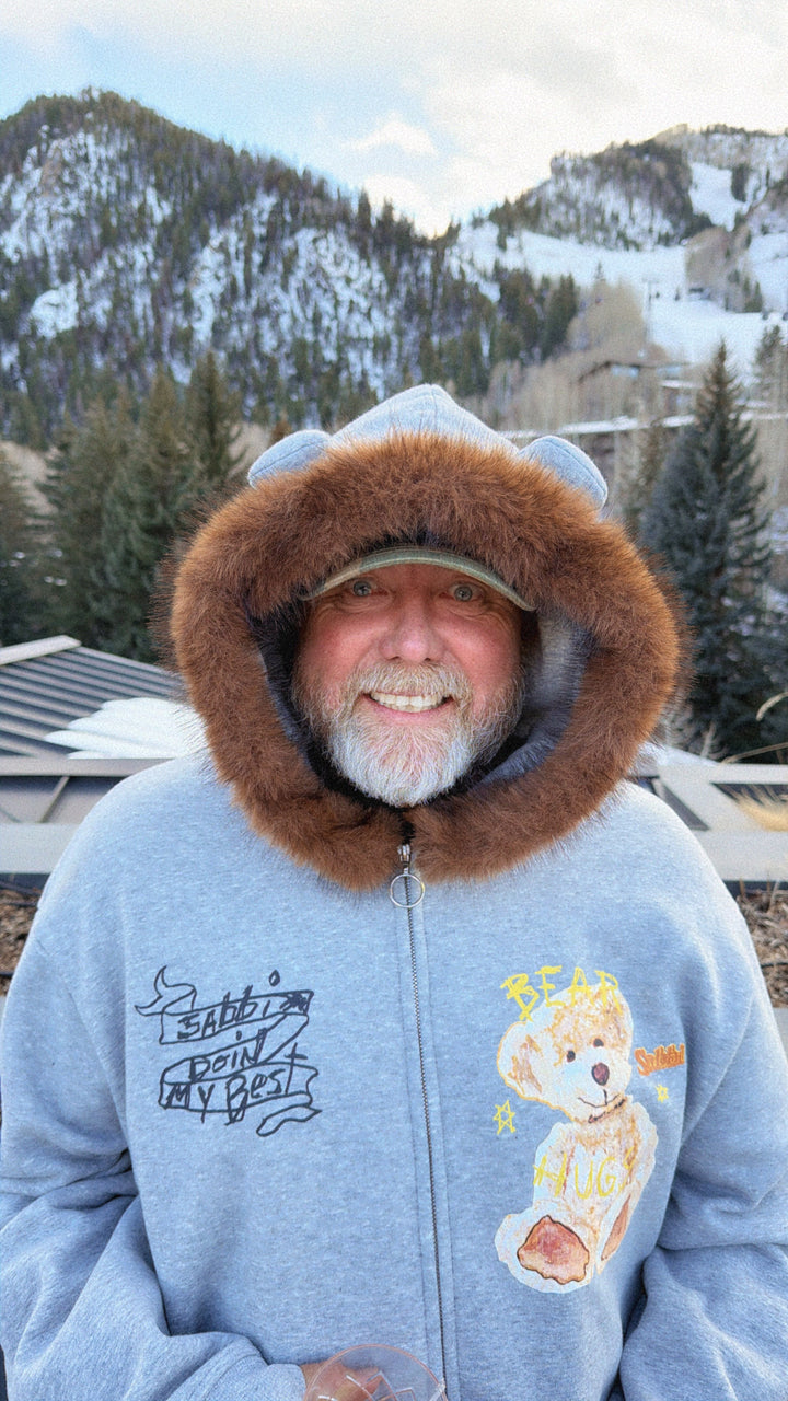 THE BEAR WITH ME ZIP HOODIE