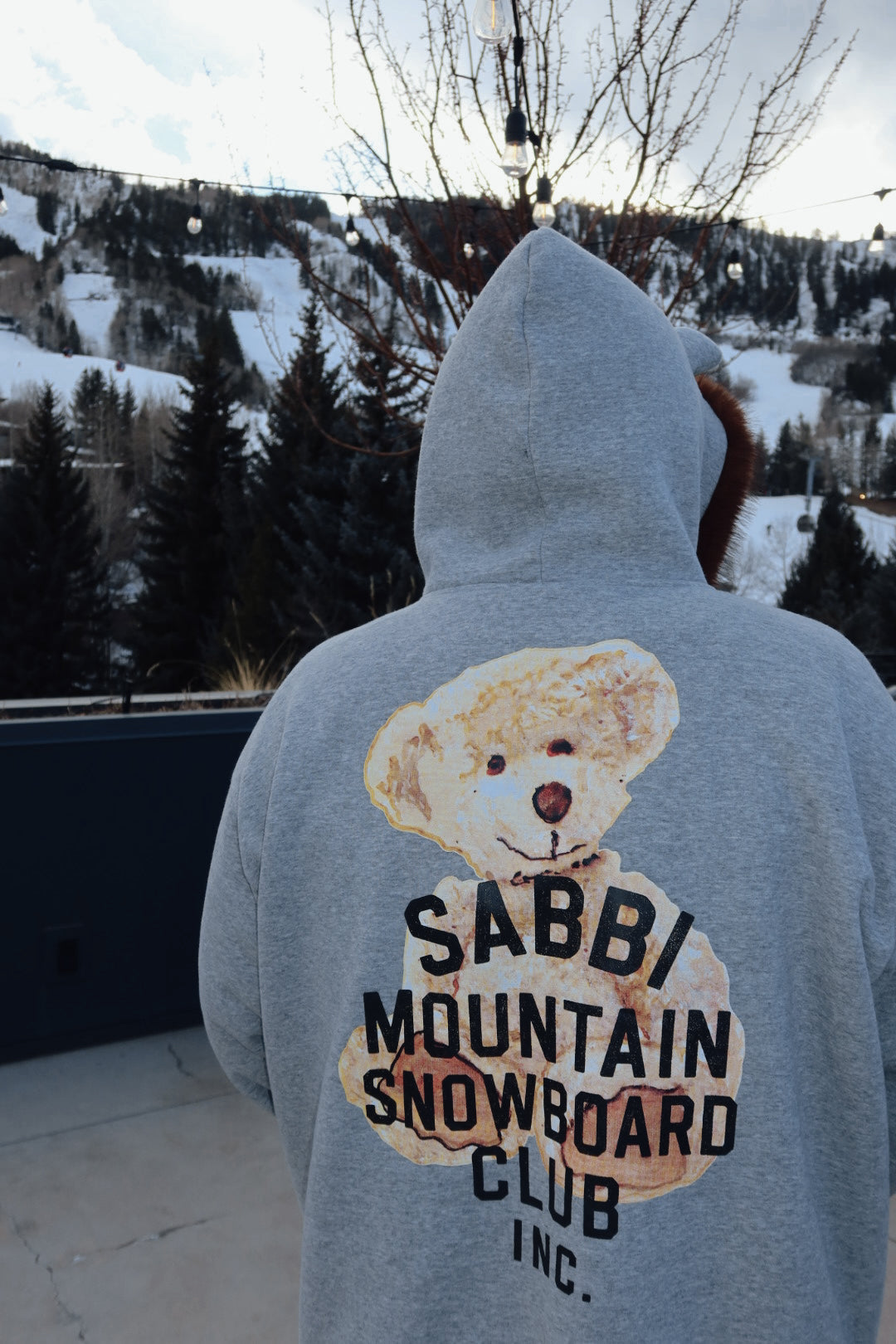 THE BEAR WITH ME ZIP HOODIE
