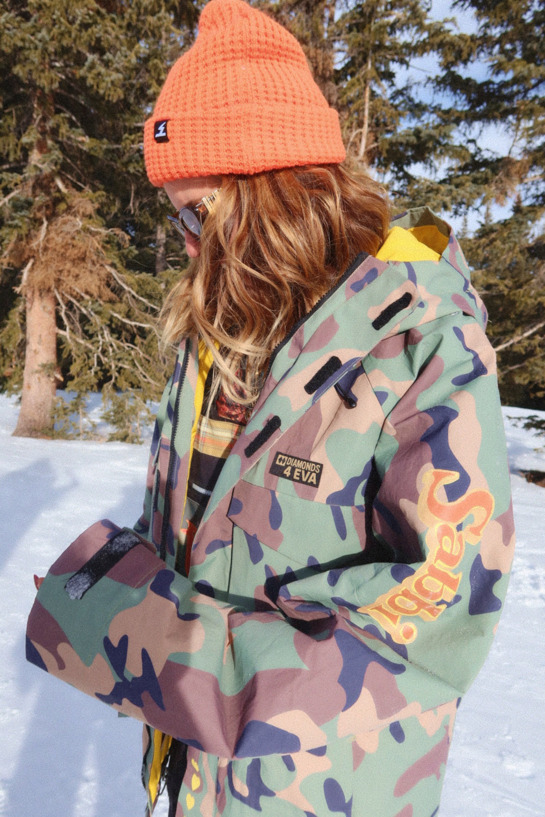 THE BEANIE - FLUORO ORANGE