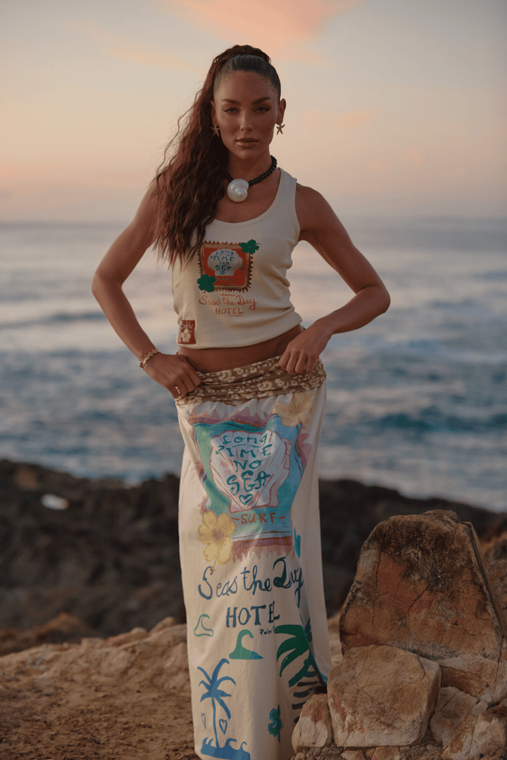 THE LONG TIME NO SEA TANK - CREAM