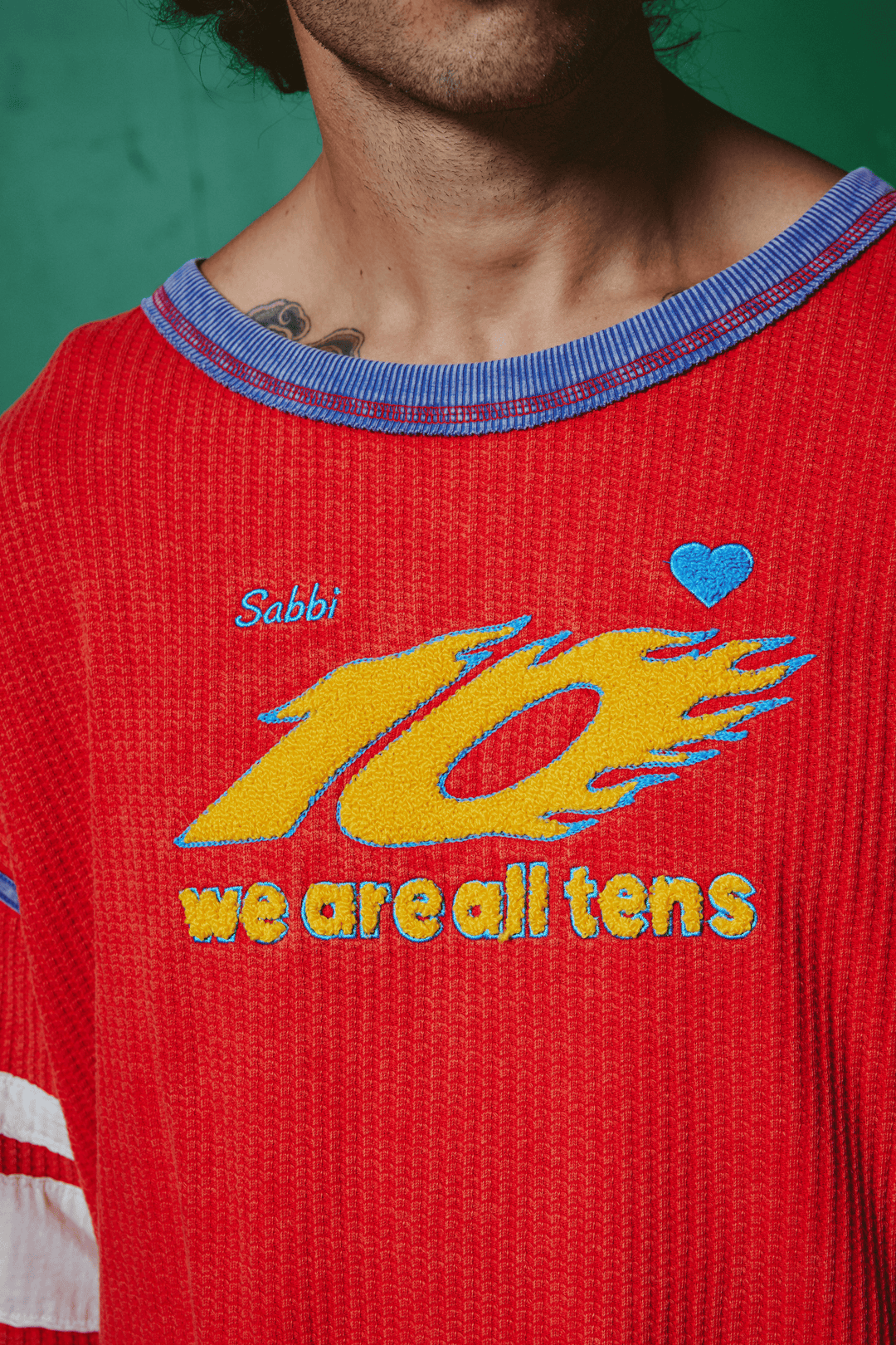 THE TEN ENERGY TEE - RED