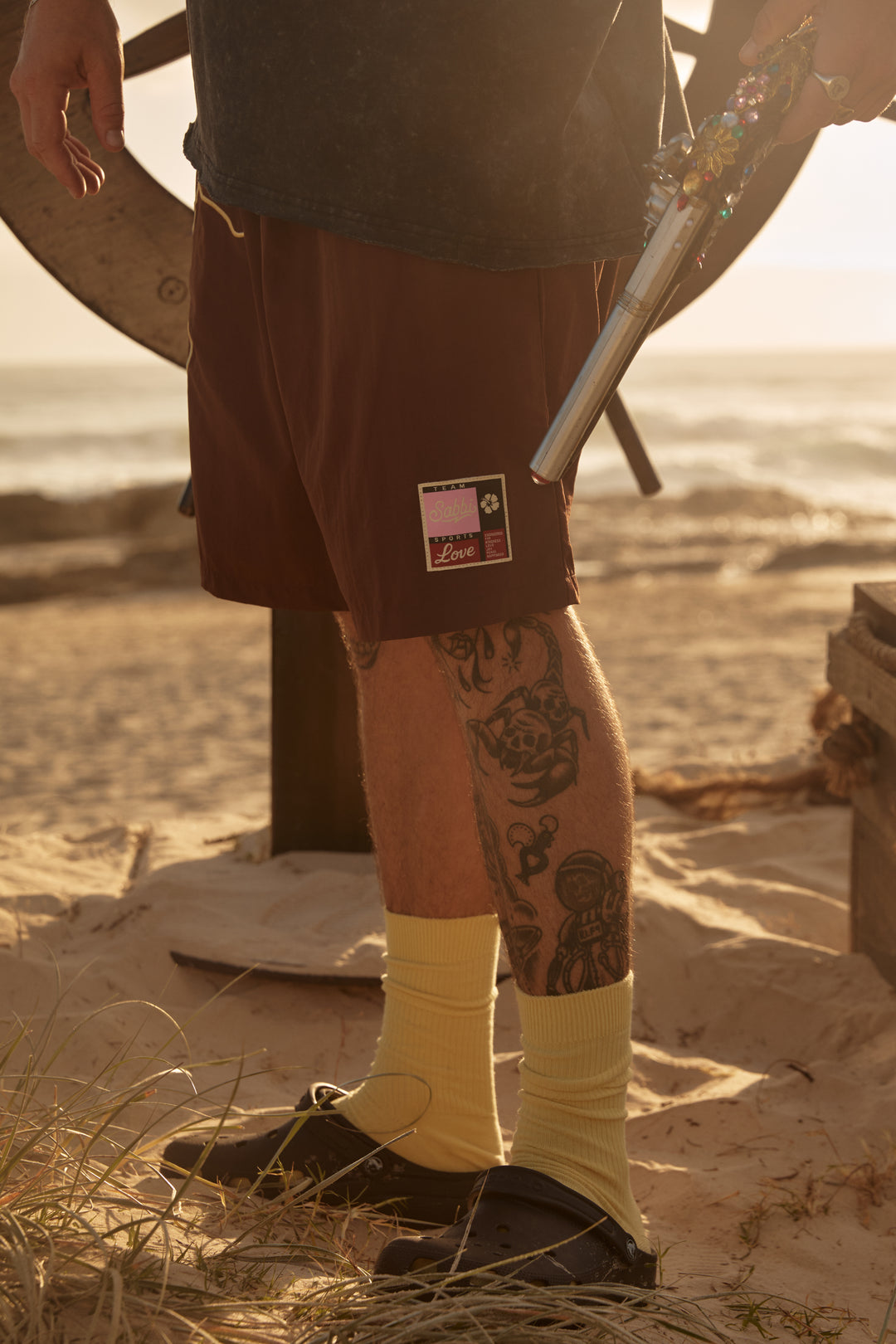 THE BARON BOARDIES - BROWN