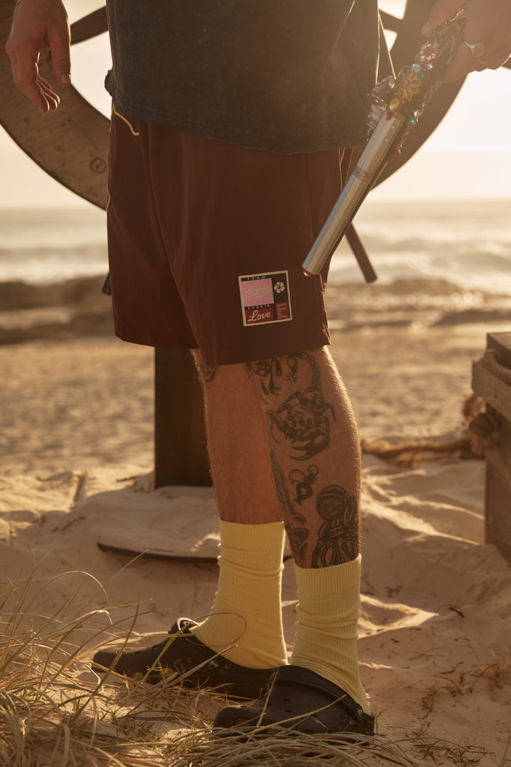 THE BARON BOARDIES - BROWN