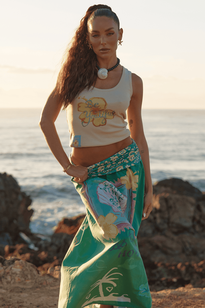 THE BE-YOUTIFUL TANK - CREAM