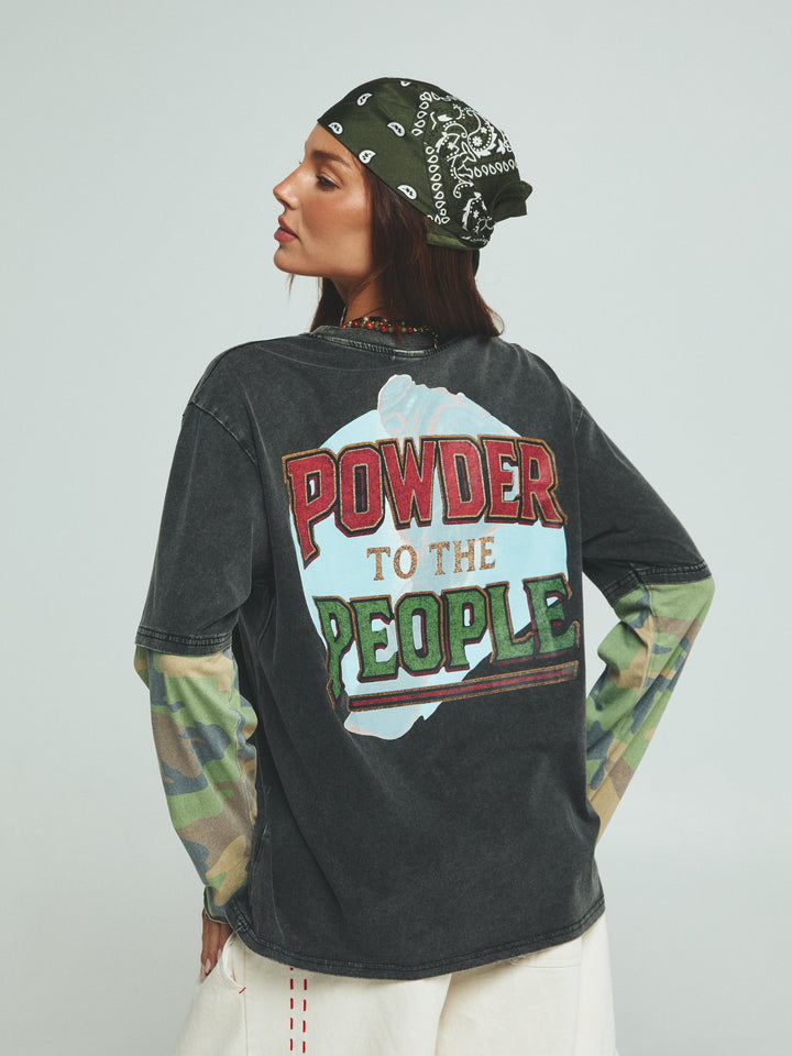 THE POW POW LONG SLEEVE TEE