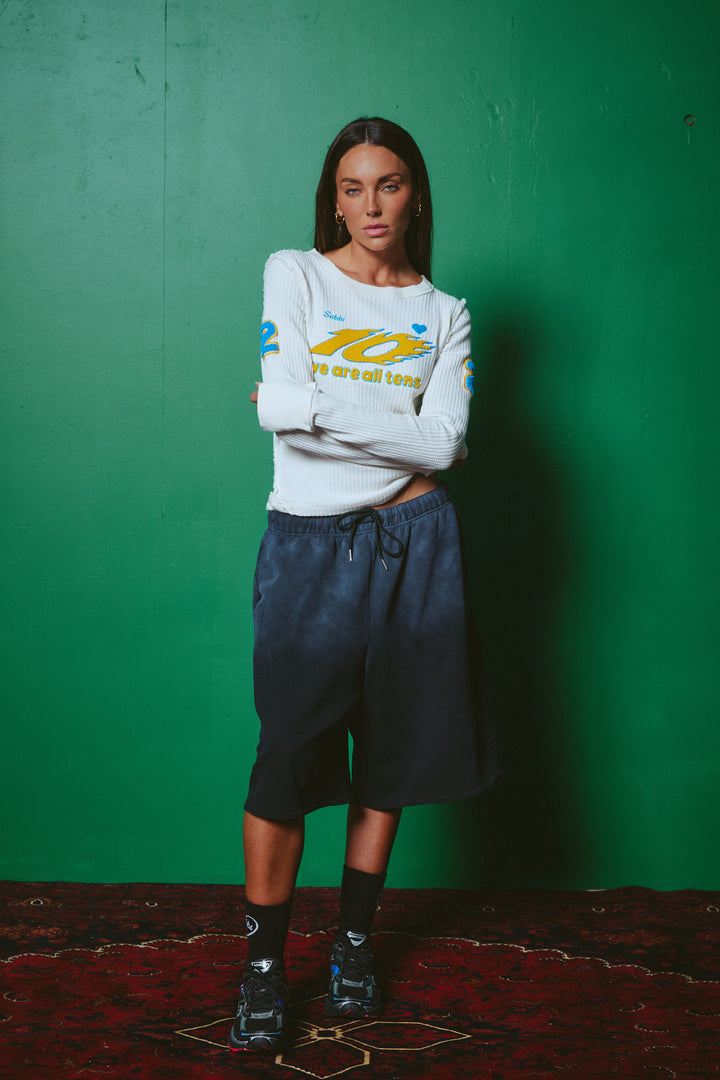 THE TEN ON REPEAT TOP - OFF WHITE