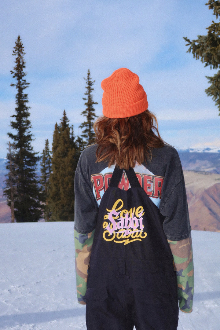 THE SABBI MOUNTAIN OVERALL - BLACK