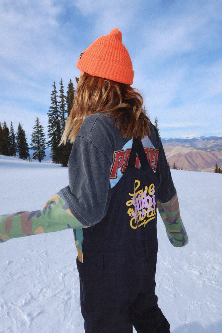 THE SABBI MOUNTAIN OVERALL - BLACK