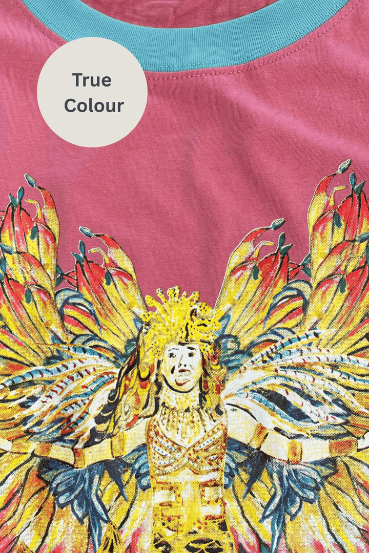 THE VERY OVERSIZED CARNIVALE TEE - PINK