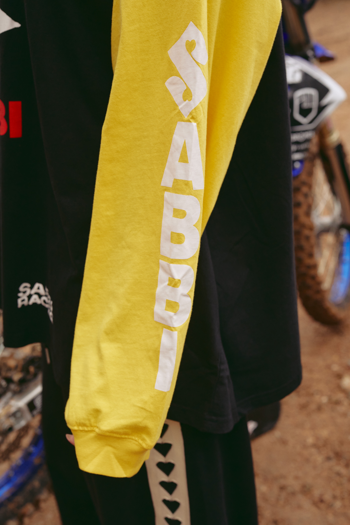 THE DON'T QUIT YOUR DAY DREAM  LONG SLEEVE TEE  - BLACK
