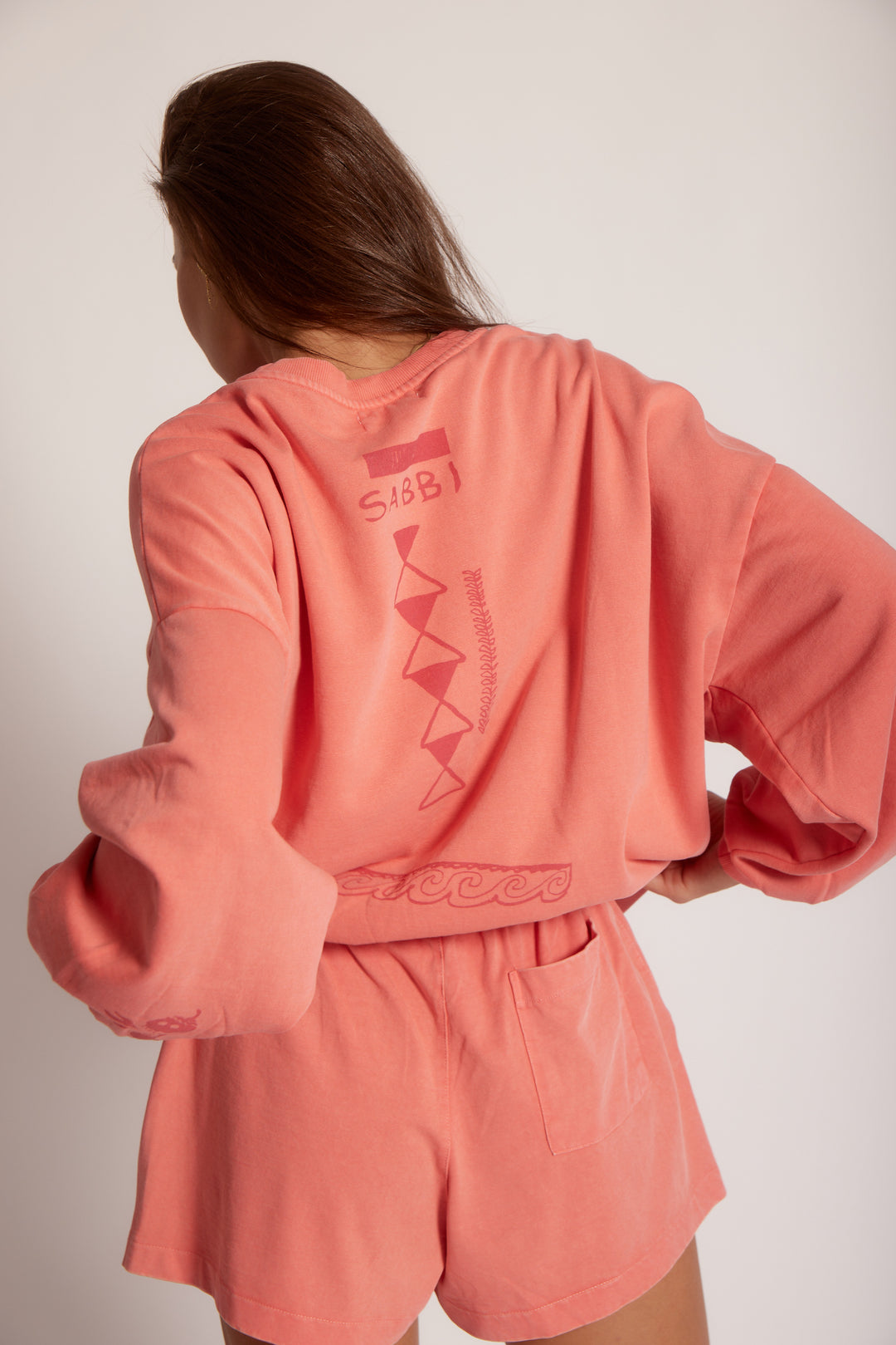 THE APEROLLIN CHIDO SHORTS - PINK MELON