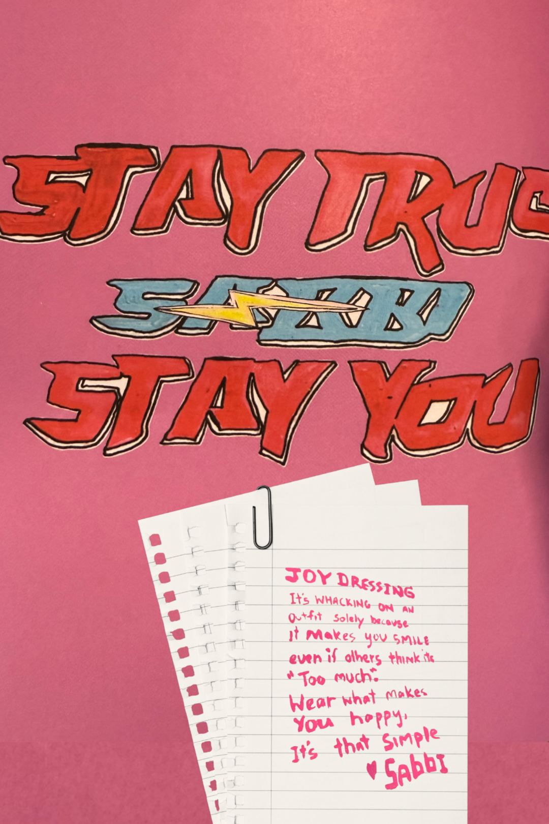 THE BGG X SABBI 2026 DIARY - PINK