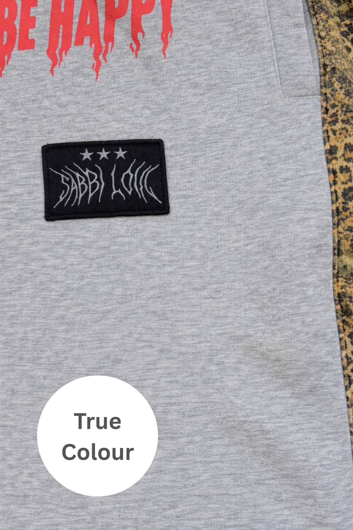 THE BE HAPPY LEOPARD SHORTS