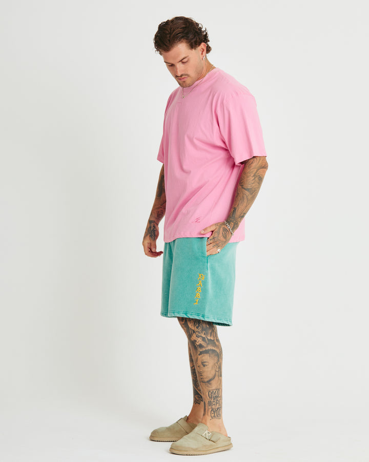 THE BE HAPPY SHORTS - GREEN