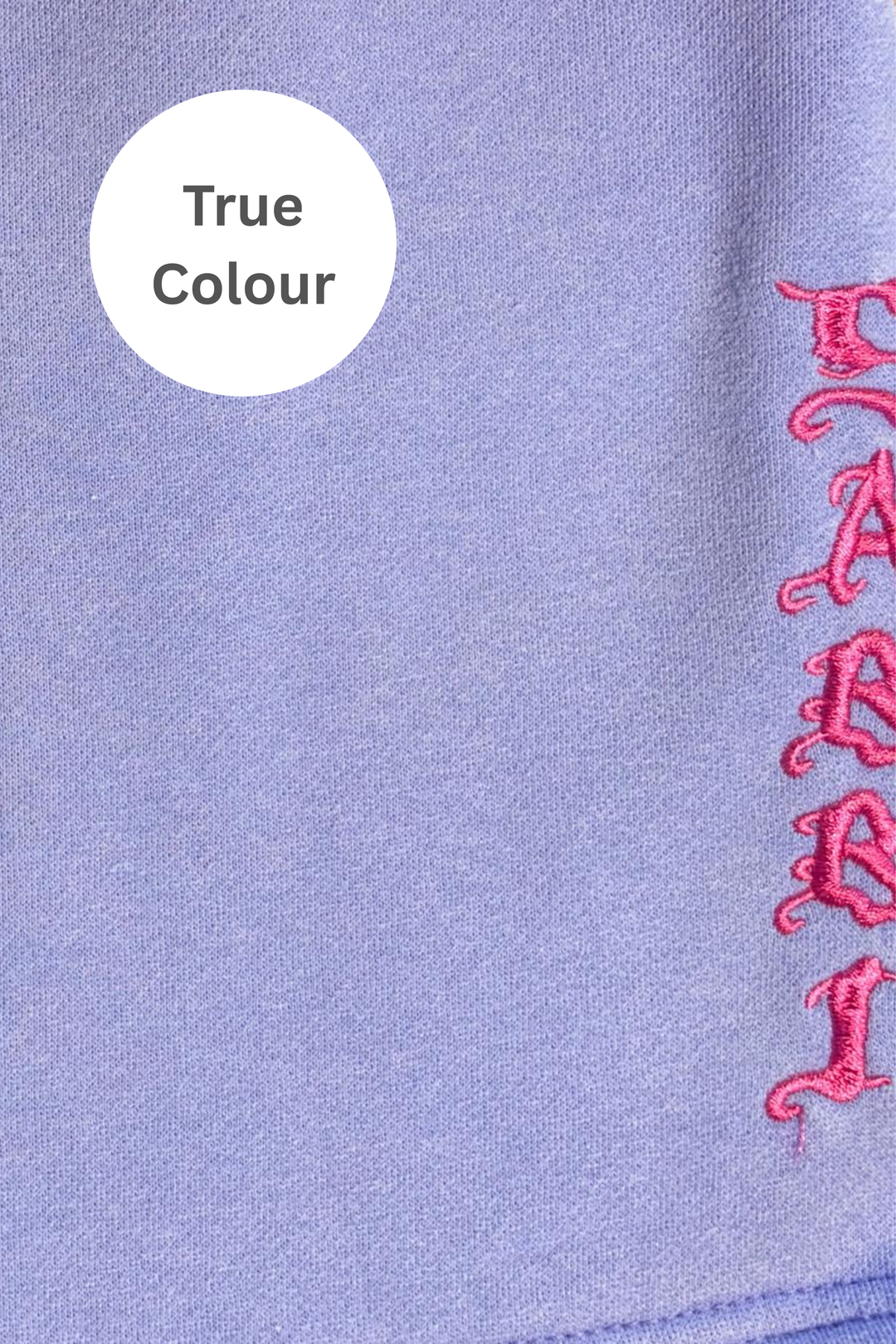 THE BE HAPPY SHORTS - LILAC