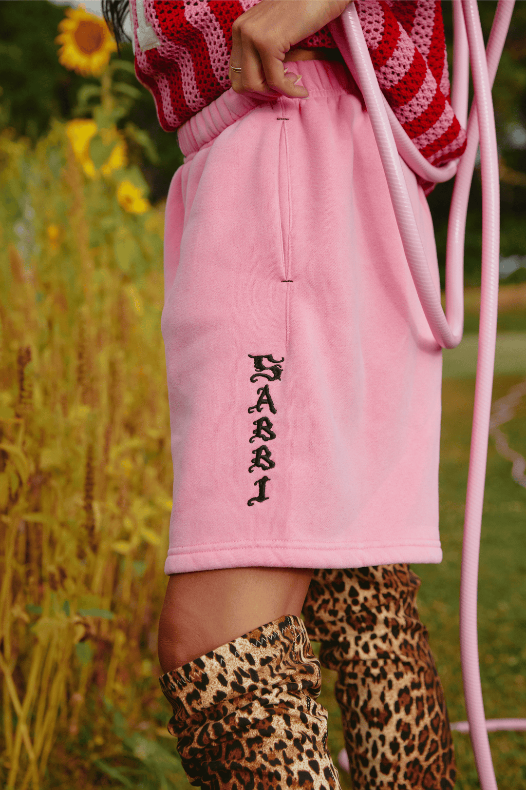 THE BE HAPPY SHORTS - PINK