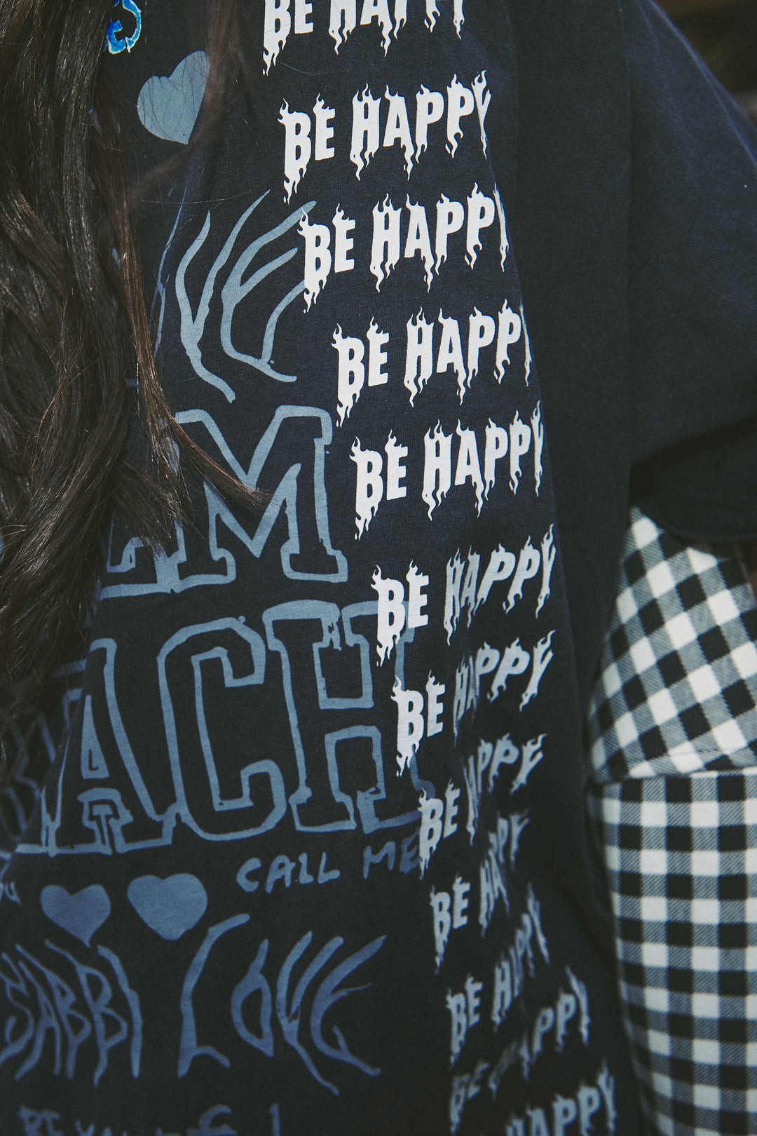Happy Tee Sabbi | The Be Happy Tee - Black – SABBI