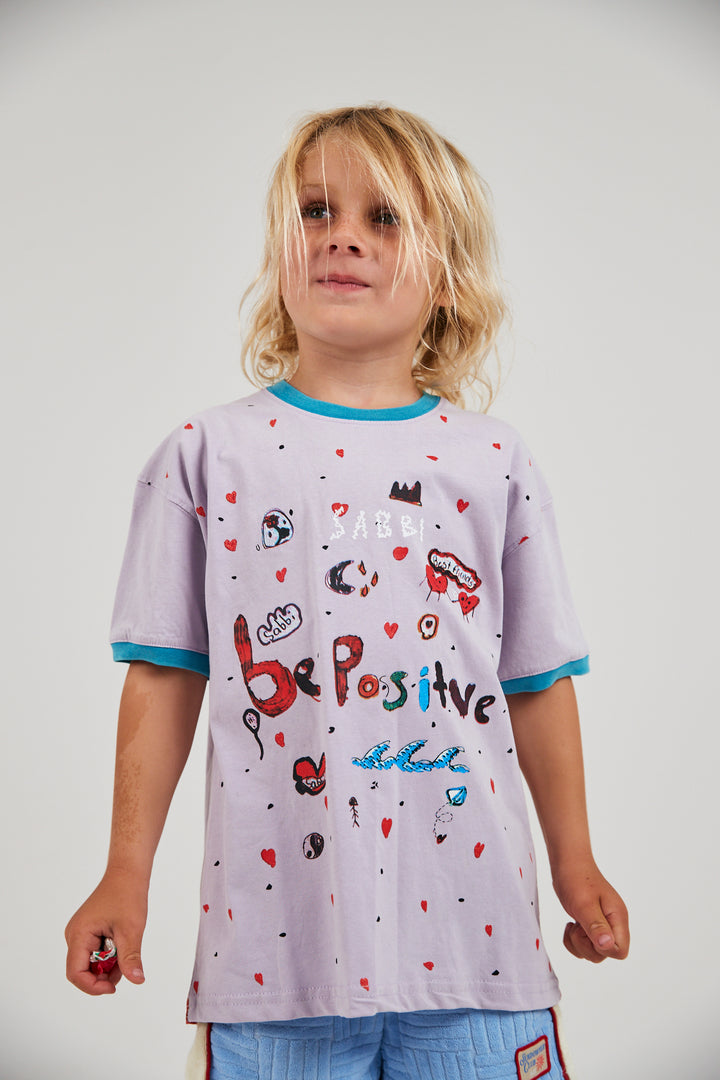 THE BE POSITIVE KIDS TEE