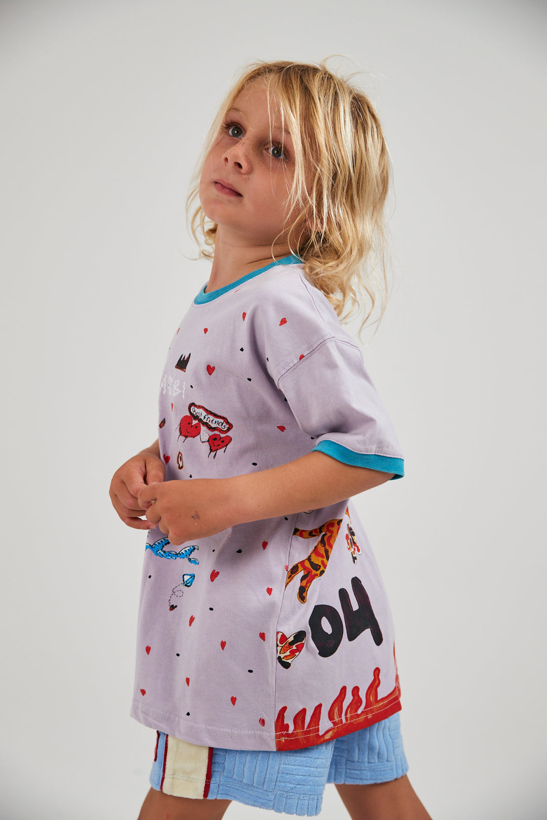 THE BE POSITIVE KIDS TEE