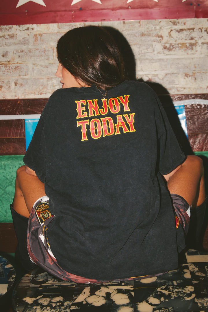 THE BE-YOUTIFUL RANCH TEE - BLACK