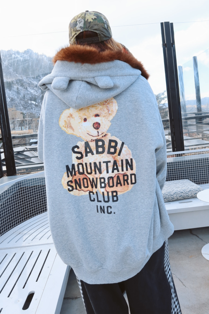 THE BEAR WITH ME ZIP HOODIE