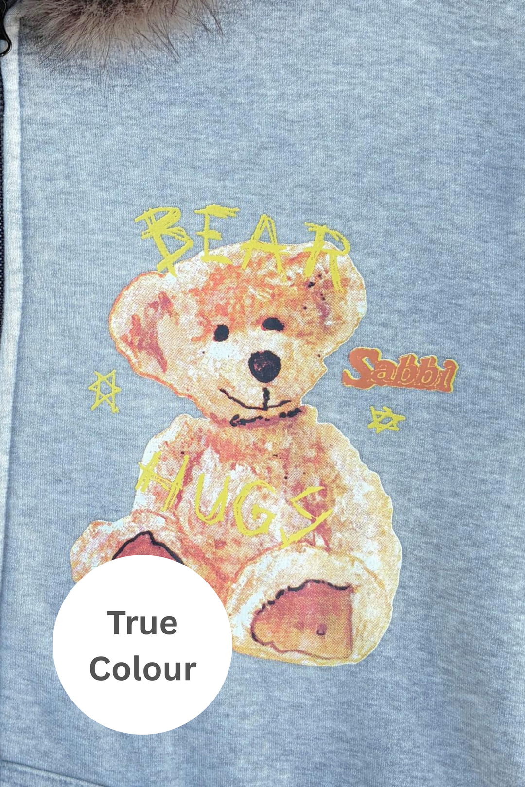 THE BEAR WITH ME ZIP HOODIE