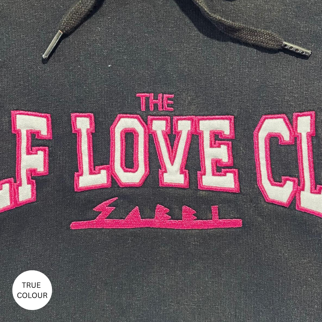 SELF LOVE CLUB HOODIE- BLACK