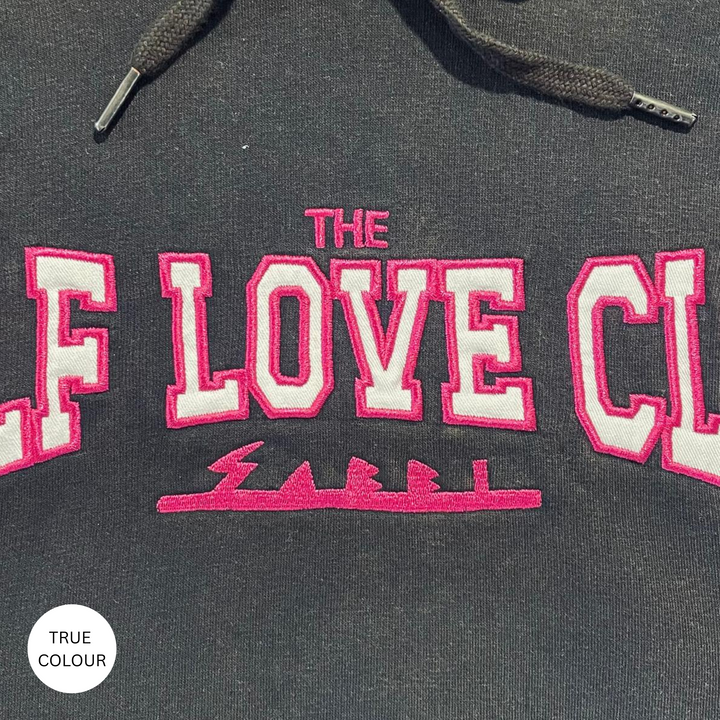 SELF LOVE CLUB HOODIE- BLACK