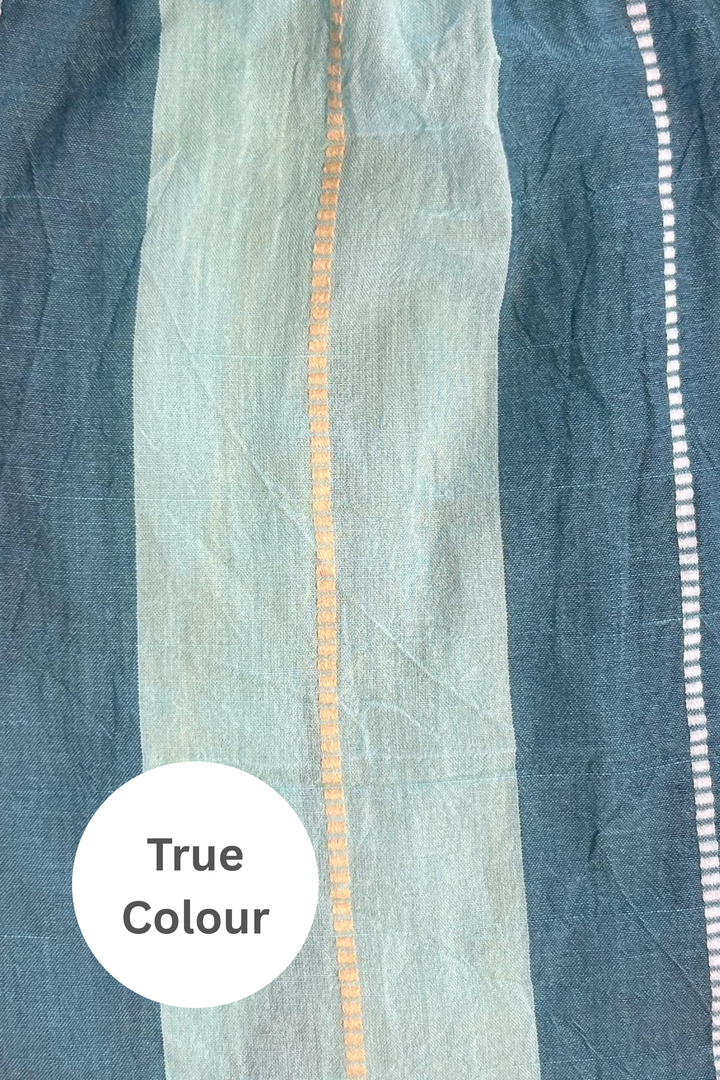 THE BOXER SHORT - POP STRIPE BLUE