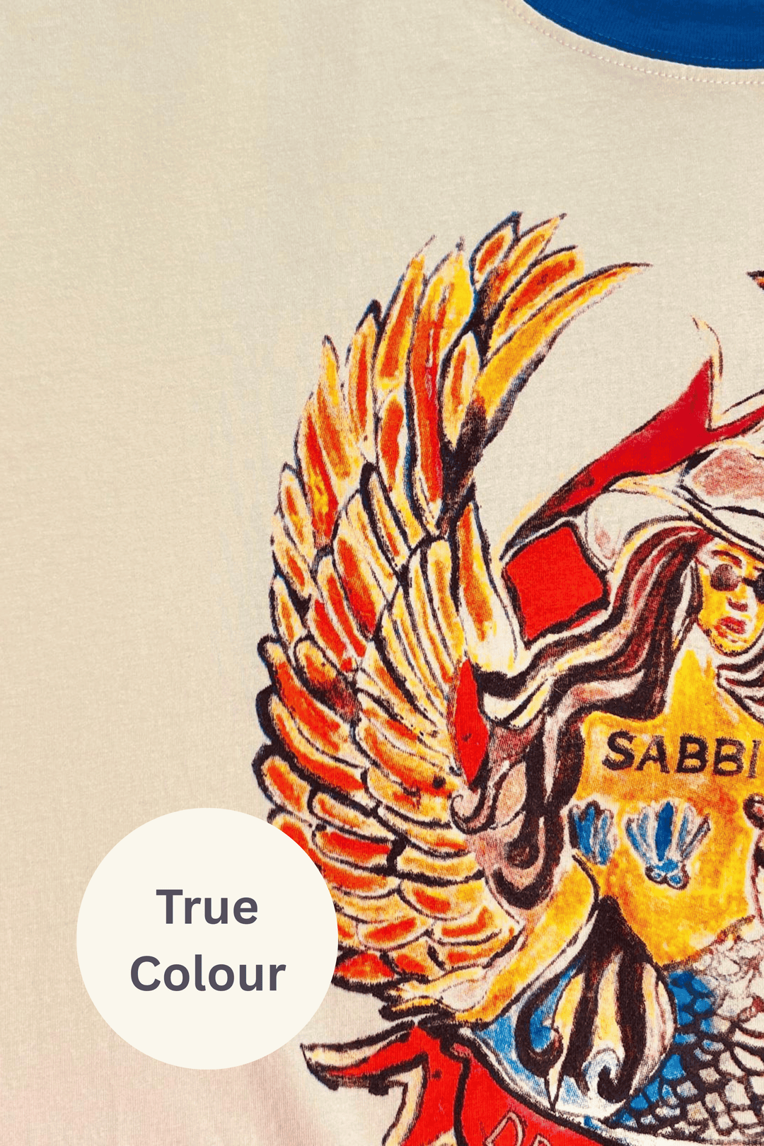 THE VERY OVERSIZED DREAM BIG BRENDA TEE - CREAM