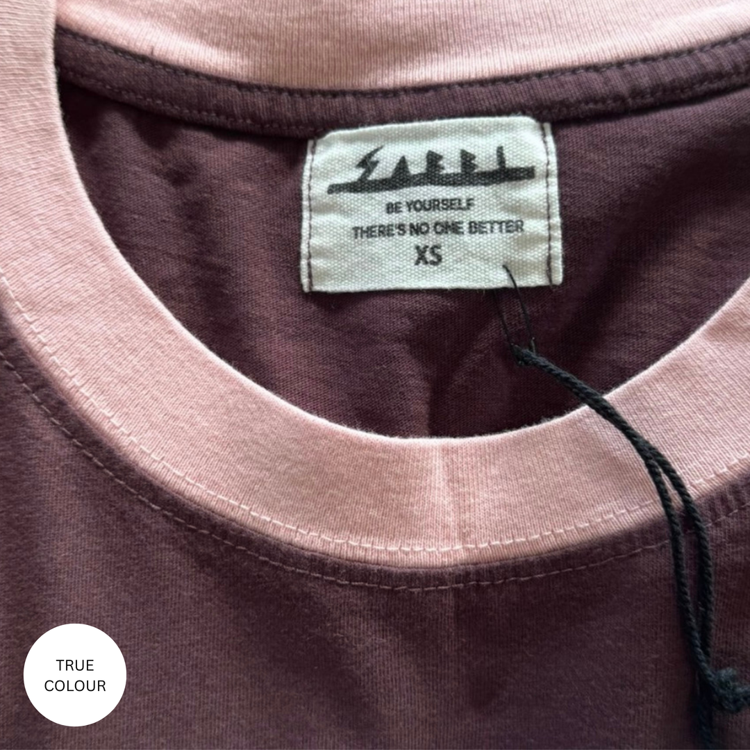 THE VERY OVERSIZED RIDE OR DIE TEE - BROWN