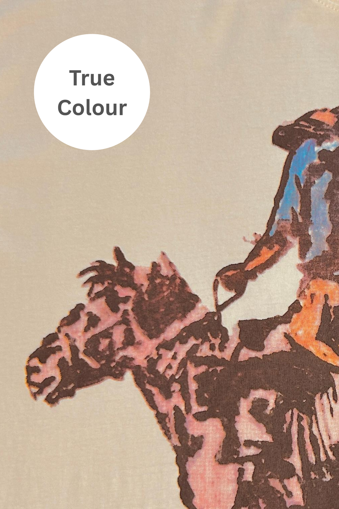 THE VERY OVERSIZED BRUMBY TEE - CREAM