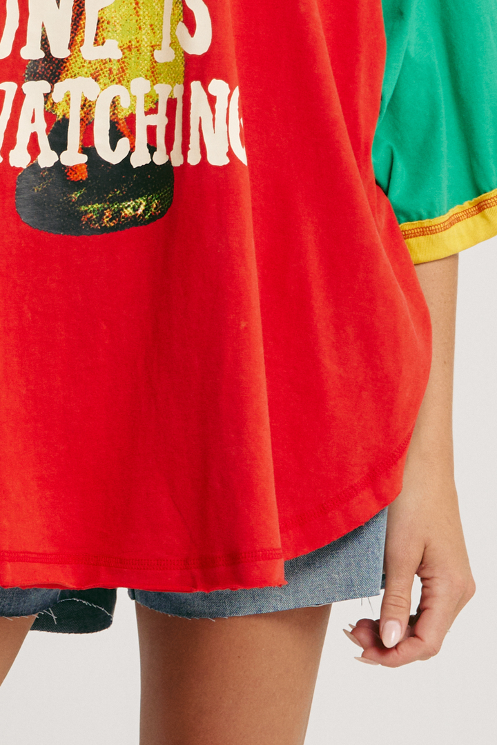 THE DANCE RAGLAN TEE - RED