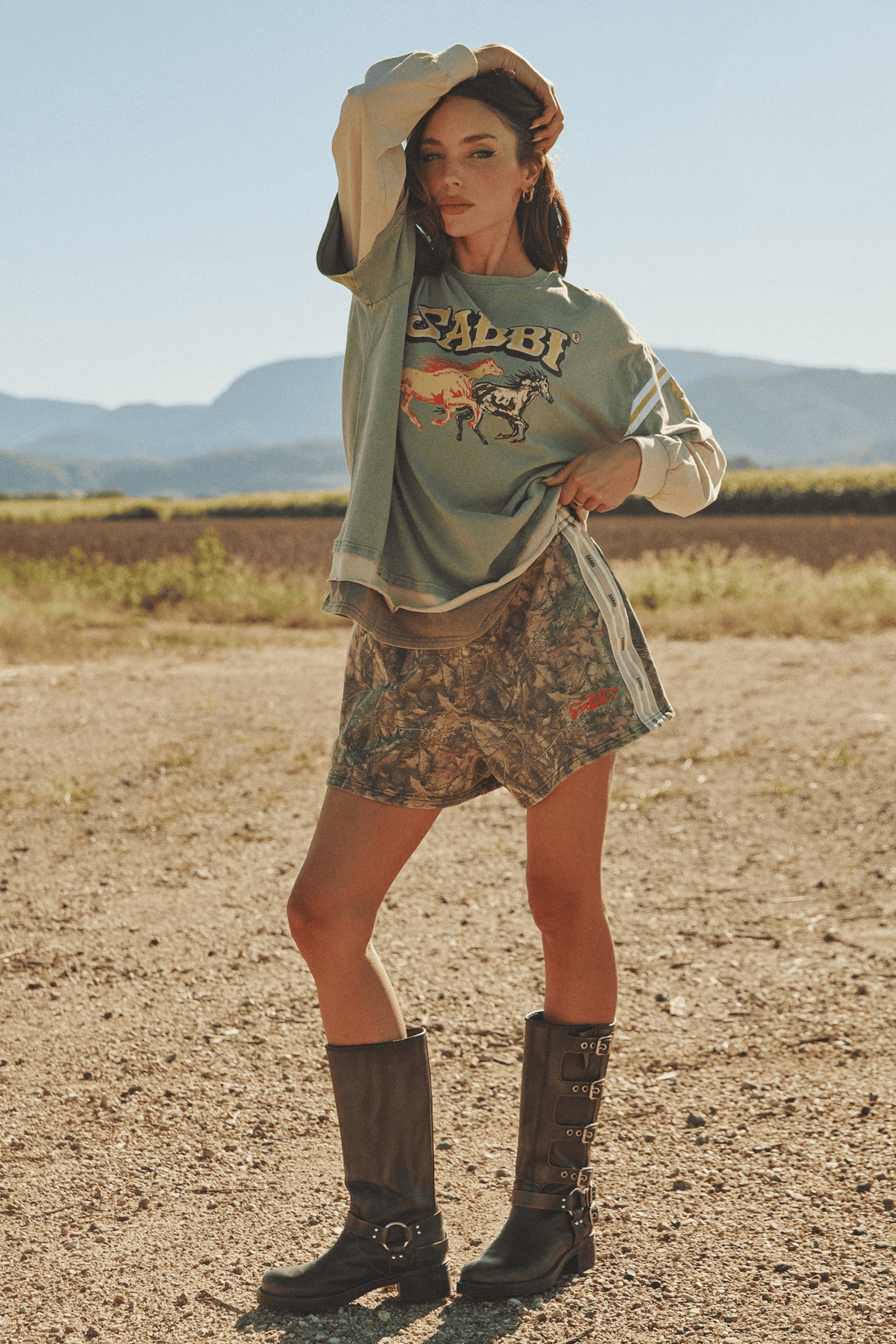 THE DESERT CAMO SHORTS