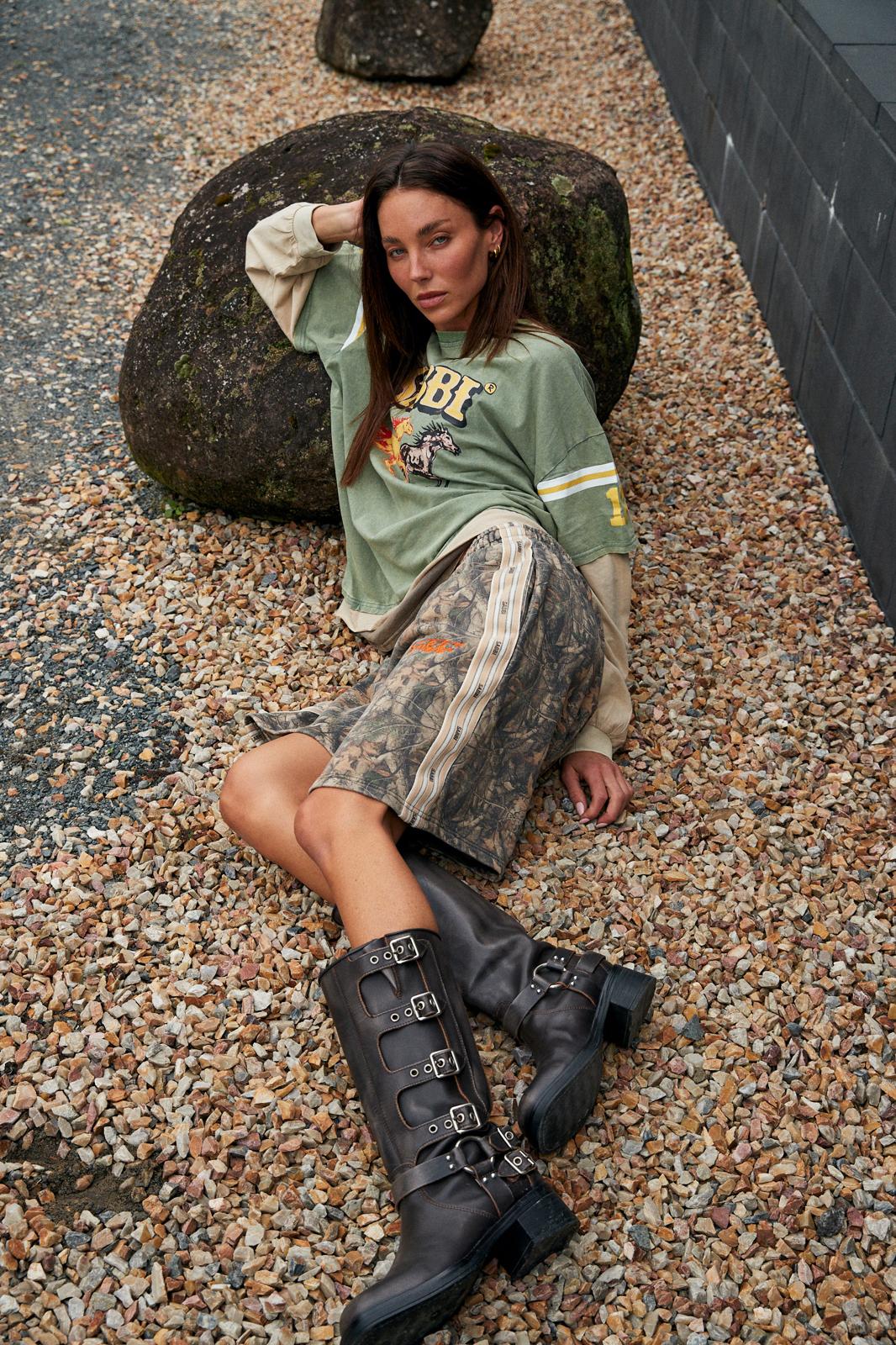 THE DESERT CAMO JORT SHORTS