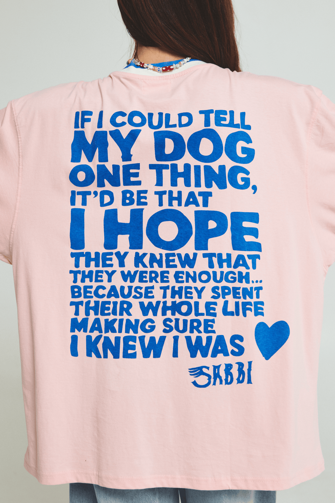 DOGS ARE MY LOVE LANGUAGE TEE