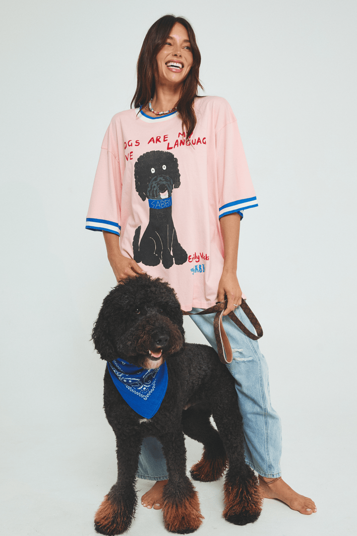 DOGS ARE MY LOVE LANGUAGE TEE