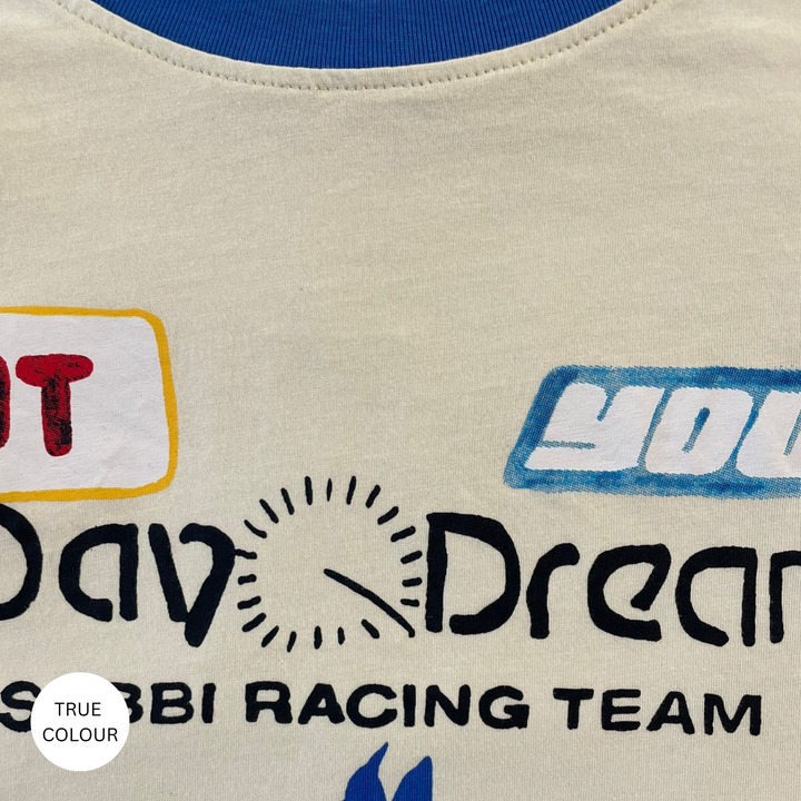 THE DON'T QUIT YOUR DAY DREAM  LONG SLEEVE TEE - CREAM