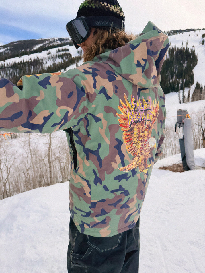 DREAM BIG SNOW JACKET - CAMO